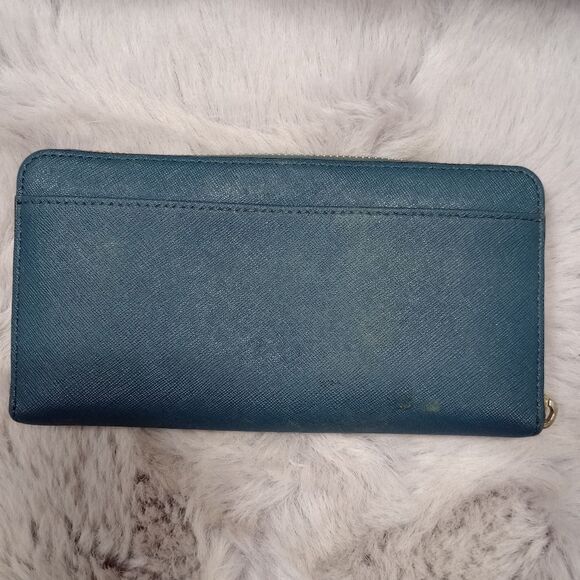 Kate Spade blue continental checkbook wallet - Picture 12 of 14
